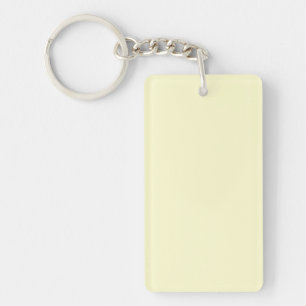Porte-clefs Beurre jaune uni Classic Elegant