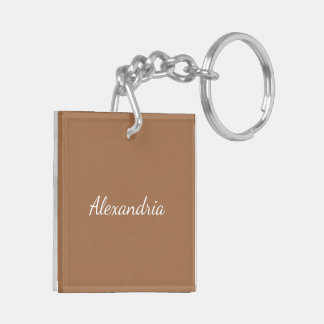 Porte-clefs Bibliophile Bibliothèque Florale Personnalisée