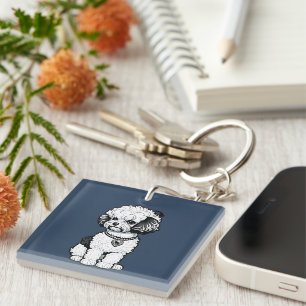 Porte-clefs Bichon Frise