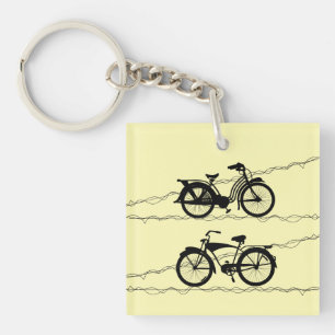 Porte-clefs Bicyclette Noir 1