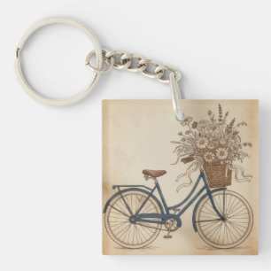 Porte-clefs bicyclette vintage