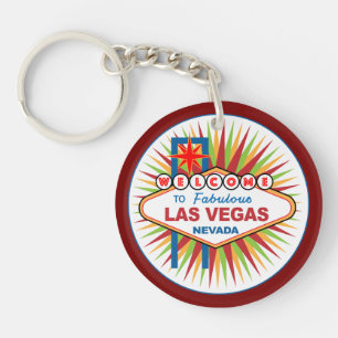 Porte-clefs Bienvenue à Fabulous Las Vegas Nevada
