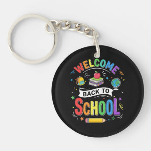 Porte-clefs Bienvenue à l'école les enfants Enseignant Premier