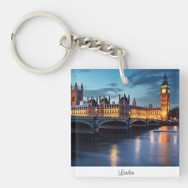 Porte-clefs Big Ben, Londres. (Devant)