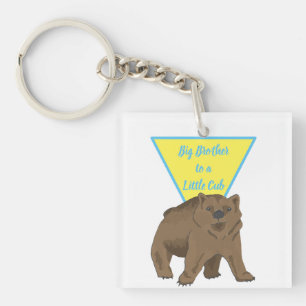 Porte-clefs Big Brother Grizzly Bear Cub