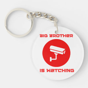 Porte-clefs Big Brother regarde 1984 ingsoc