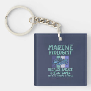 Porte-clefs Biologiste marin Biologie marine