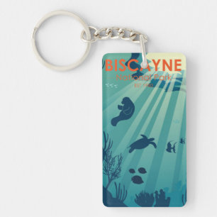 Porte-clefs Biscayne National Park Floride Sous-marin Maritime