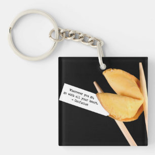 Porte-clefs Biscuit de fortune de Confucius