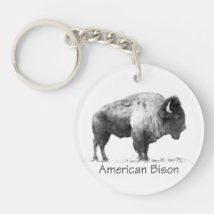 Porte-clefs Bison américain