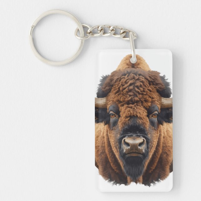 Porte-clefs Bison / Buffle (Devant)