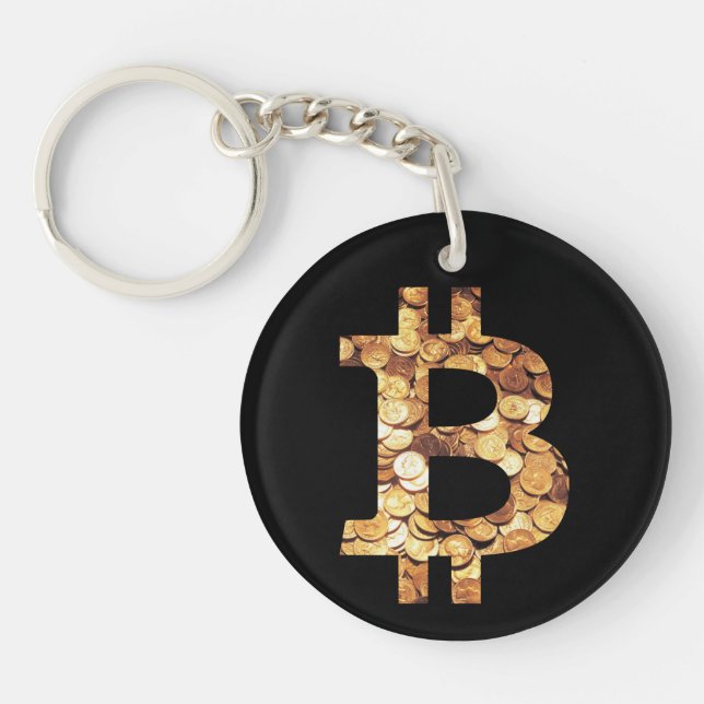 Porte-clefs Bitcoin (Devant)