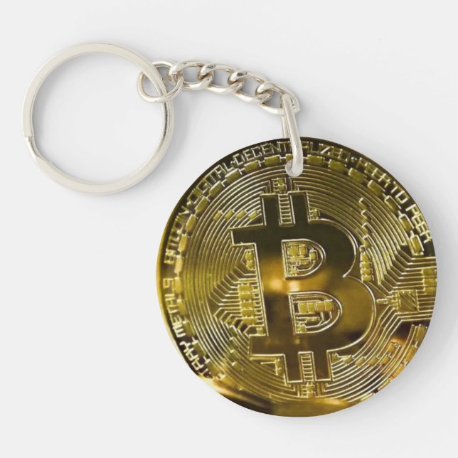 Porte-clefs bitcoin (Devant)