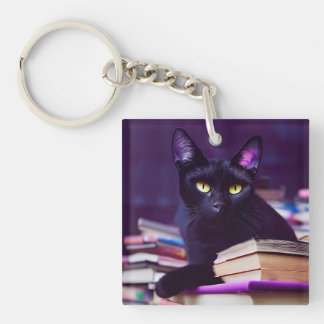 Porte-clefs Black Cat of the Witch's Bookshop - Porte - clé