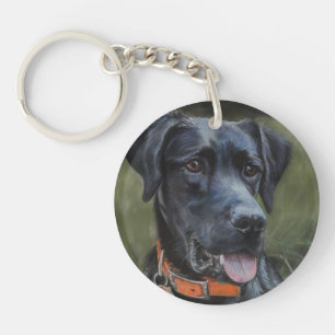 Porte-clefs Black Labrador
