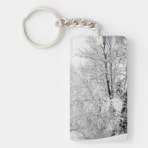 Porte-clefs Blancs d'hiver
