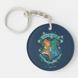 Porte-clefs Blason floral HOGWARTS™