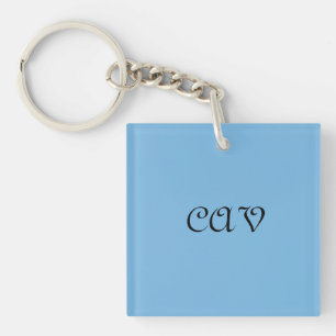 Porte-clefs Bleu de Cornflower