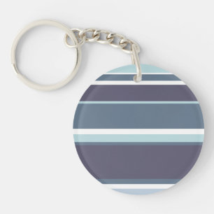 Porte-clefs Bleu-gris