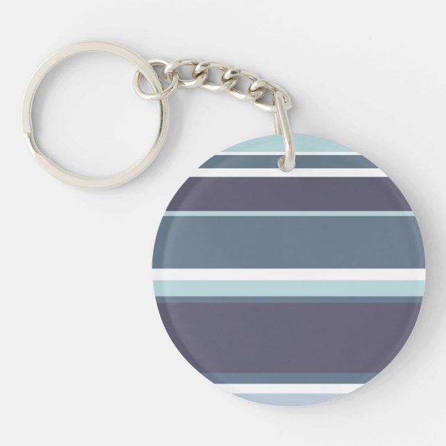 Porte-clefs Bleu-gris (Devant)