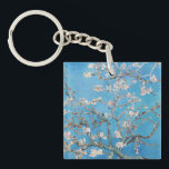 Porte-clefs Bleu Vincent van Gogh Art Peinture<br><div class="desc">Vincent van Gogh (Néerlandais, 1853 - 1890) Almond Blossom, 1890, Huile sur toile Non encadré : 73, 3 cm x 92, 4 cm Vincent van Gogh peint cette vie morte de fleurs d'amandiers contre un ciel bleu pour son neveu nouveau-né qui a été nommé d'après lui. L'amandier est un symbole...</div>