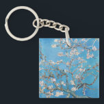 Porte-clefs Bleu Vincent van Gogh Art Peinture<br><div class="desc">Vincent van Gogh (Néerlandais, 1853 - 1890) Almond Blossom, 1890, Huile sur toile Non encadré : 73, 3 cm x 92, 4 cm Vincent van Gogh peint cette vie morte de fleurs d'amandiers contre un ciel bleu pour son neveu nouveau-né qui a été nommé d'après lui. L'amandier est un symbole...</div>