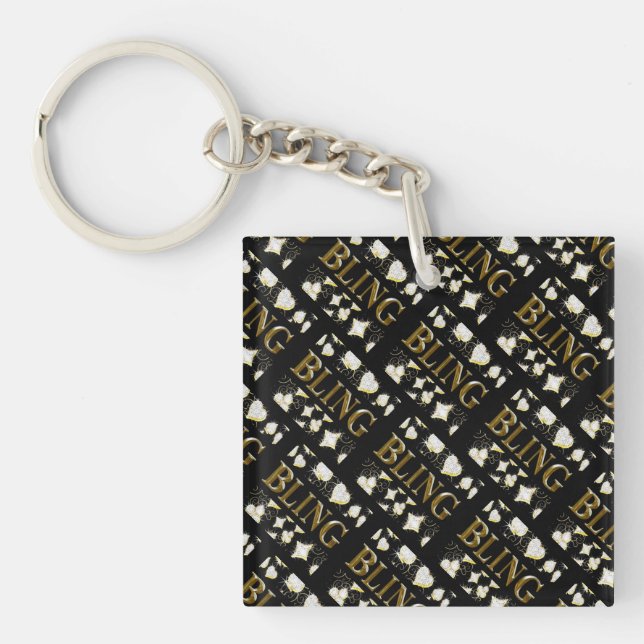 PORTE-CLEFS BLING (Devant)