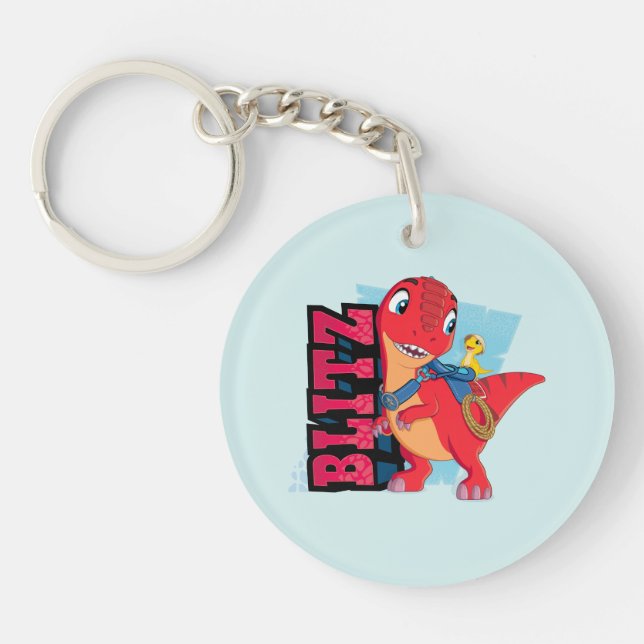 Porte-clefs Blitz | Dino Ranch (Devant)