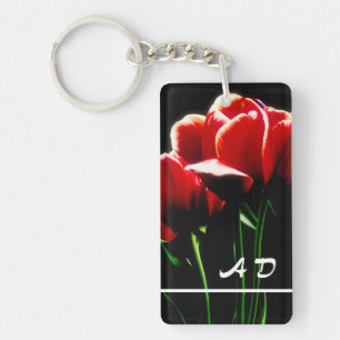 Porte-clefs Blobs roses