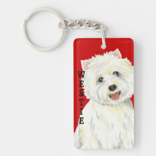 Porte-clefs Bloc de couleur de Westie