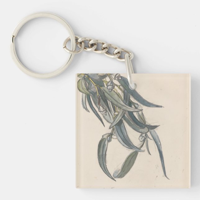 Porte-clefs Bloeiende tak van een eucalyptus (Devant)