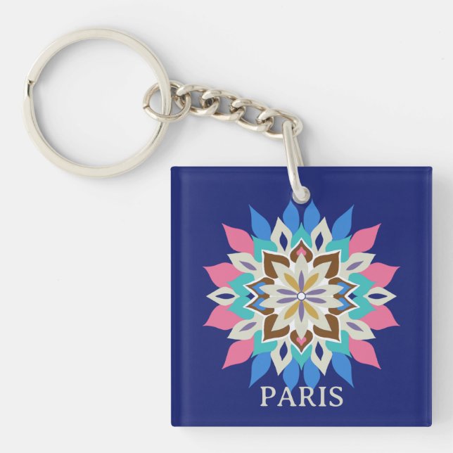 Porte-clefs Blue Bayou Square (Devant)