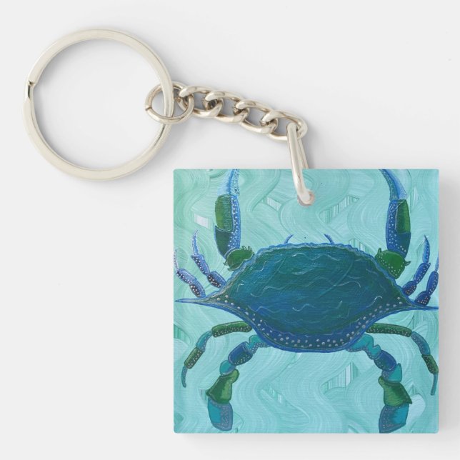 Porte-clefs blue crab (Devant)