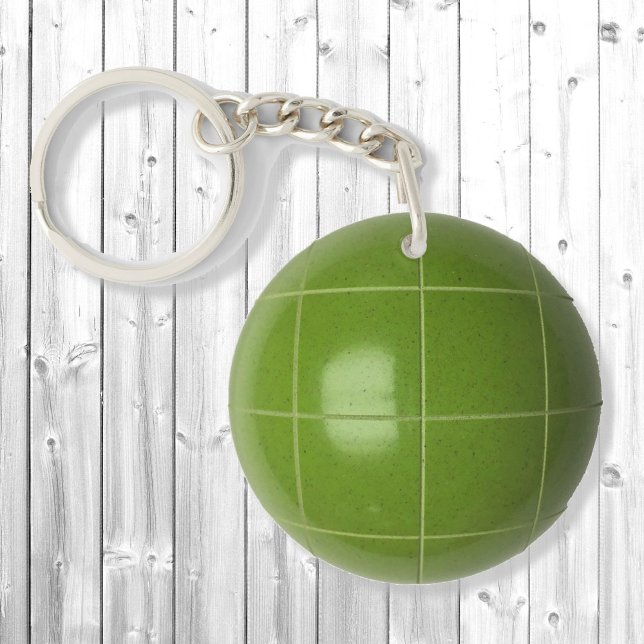 Porte-clefs Bocce Ball ID Bag Balise Porte - clé de texte pers (Créateur téléchargé)