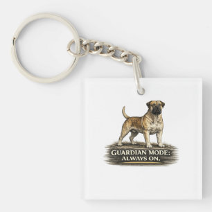 Porte-clefs Boerboel – Mode Gardien Toujours Activé