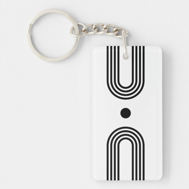 Porte-clefs Boho celestial Sun (Devant)