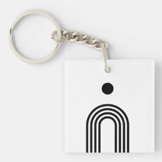 Porte-clefs Boho Celestial Sun