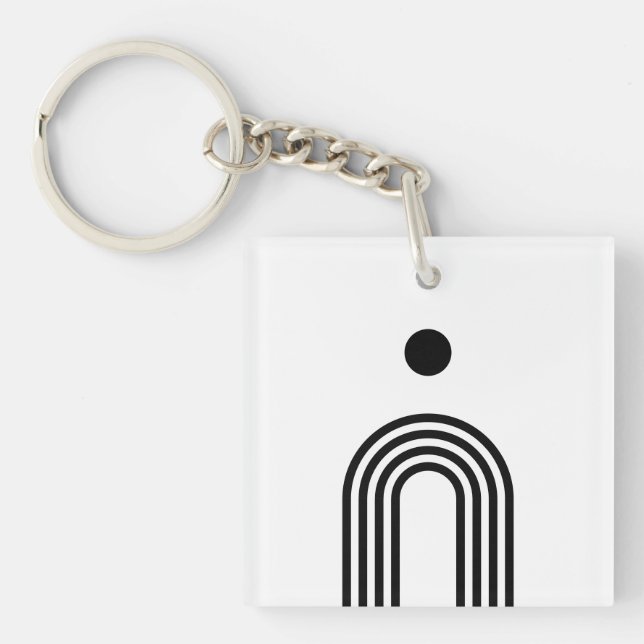 Porte-clefs Boho Celestial Sun (Devant)