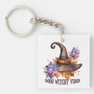 Porte-clefs Boho Witchy Vibes Halloween