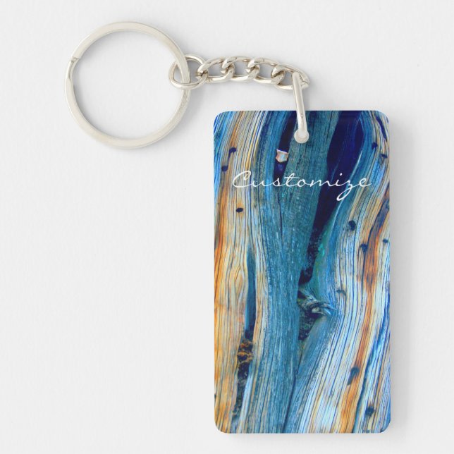 Porte-clefs Bois de genévrier patiné (Devant)