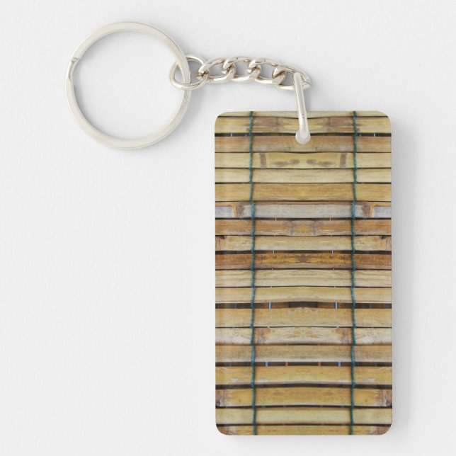 Porte-clefs Bois d'époque en bois (Devant)