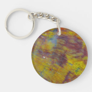 Porte-clefs Bois Pétrifié