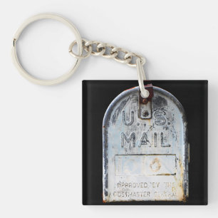 Porte-clefs Boîte aux lettres rustique portrait