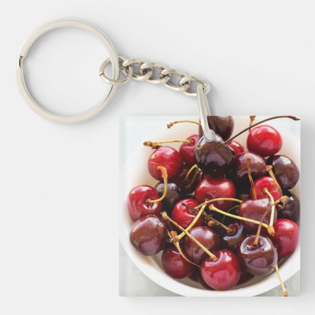 Porte-clefs bol de cerises (Devant)
