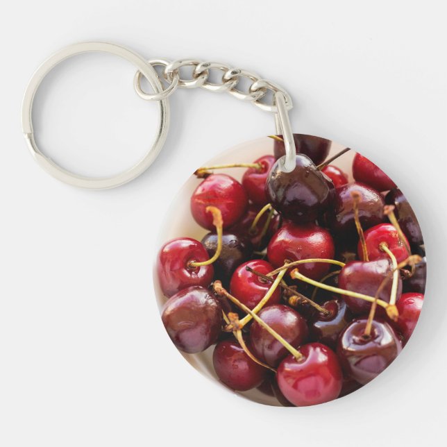 Porte-clefs bol de cerises (Devant)