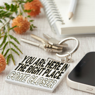 Porte-clefs Bold Motivational Text