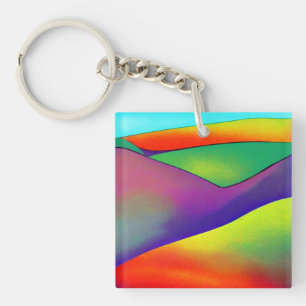 Porte-clefs Bold Rainbow Hills