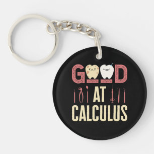 Porte-clefs Bon à Calculus Funny Dental Hygienist RDH