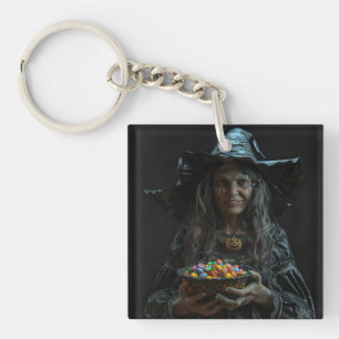Porte-clefs bonbon de sorcière
