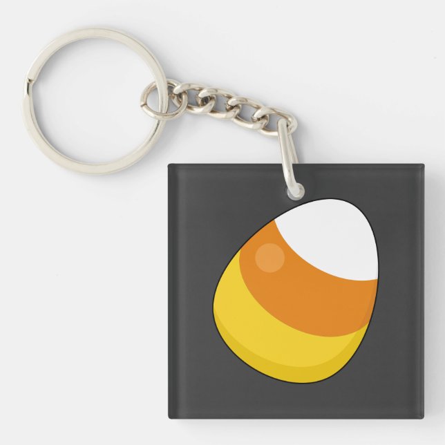 Porte-clefs Bonbon en forme de maïs d'Halloween (Devant)
